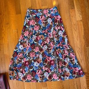 Sezane - Tabata Skirt Fleurs D'octobre - Size 34